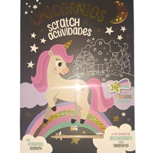  LIBRO PLOW SCRATCH ACTIVIDADES UNICORNIO