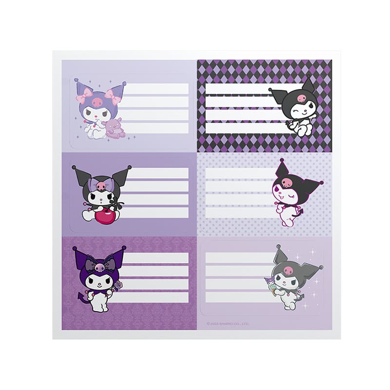  ETIQUETA MOOVING X12 KUROMI