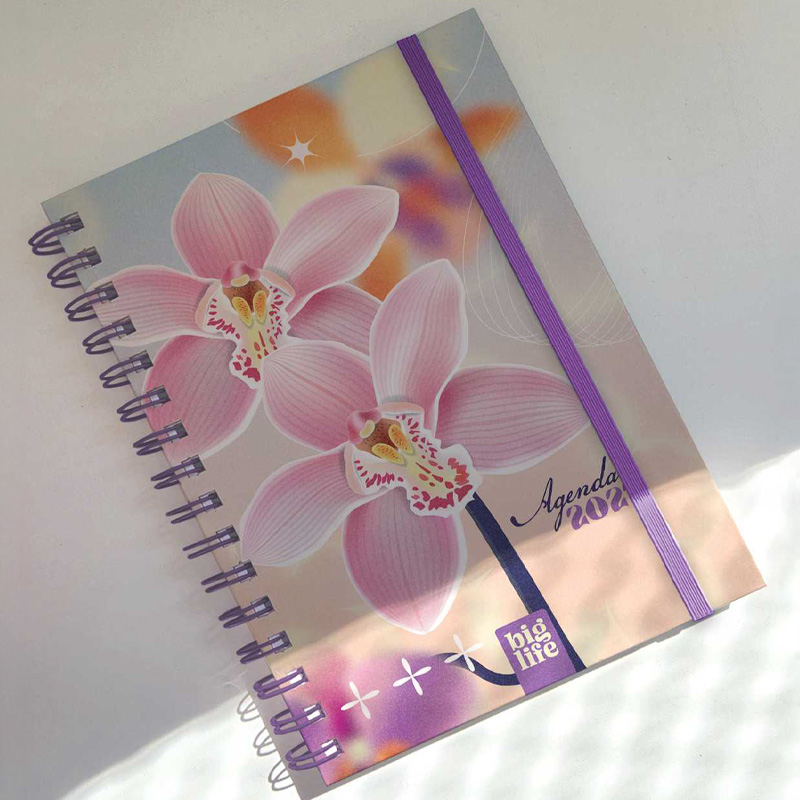  AGENDA BIG LIFE 16X22 SEMANA A LA VISTA ORQUIDEA