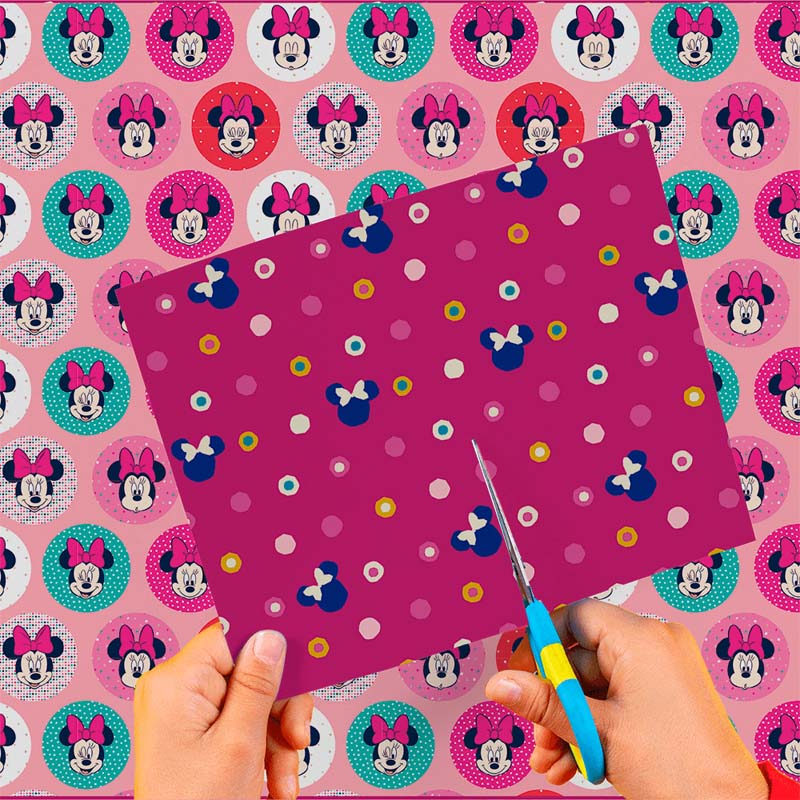  CARTULINA ENTRETENIDA MURESCO MINNIE  ICONO X10 HOJAS
