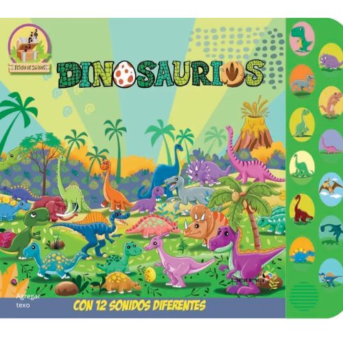  LIBRO BETINA TESOROS DE SONIDOS LOS  DINOSAURIOS