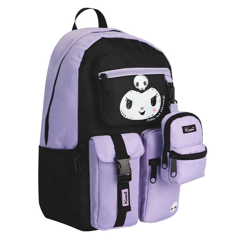  MOCHILA MOOVING KUROMI BLACK