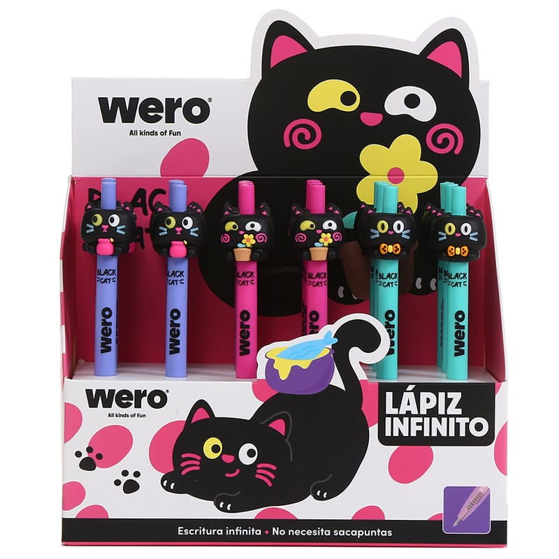  LAPIZ INFINITO WERO DISPLAY X18 BLACKCAT