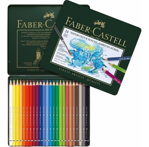  LAPIZ COLOR FABER ACUARELABLES ALBRECHT DURER LATA X24