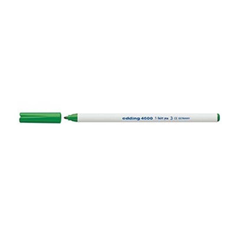  MARCADOR PARA TELA EDDING PUNTA FINA E-;
4600 X1 VERDE