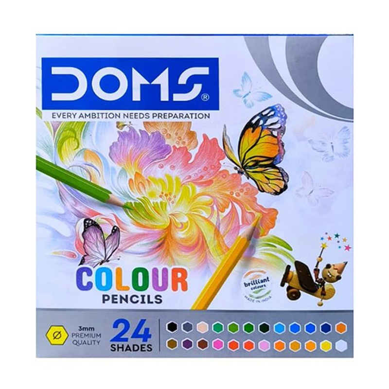  LAPIZ COLOR DOMS X24 COLORES