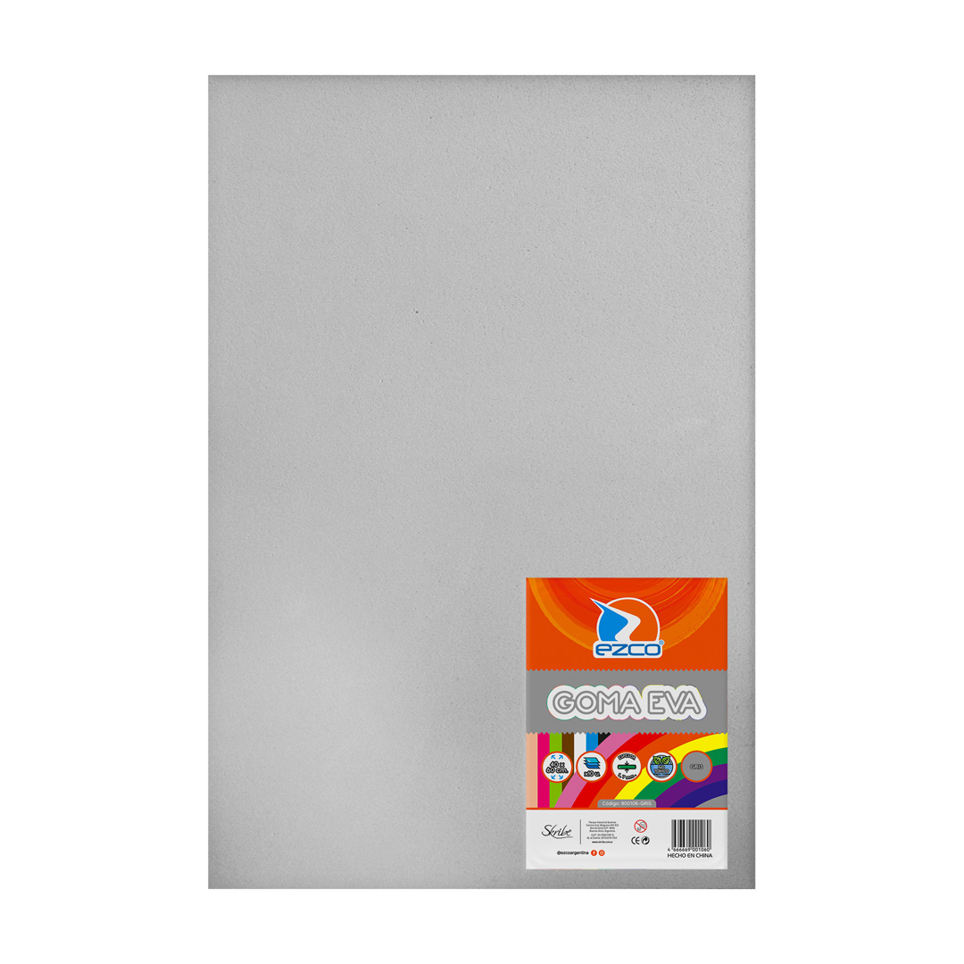  GOMA EVA EZCO 40X60 X10 GRIS 1.7MM