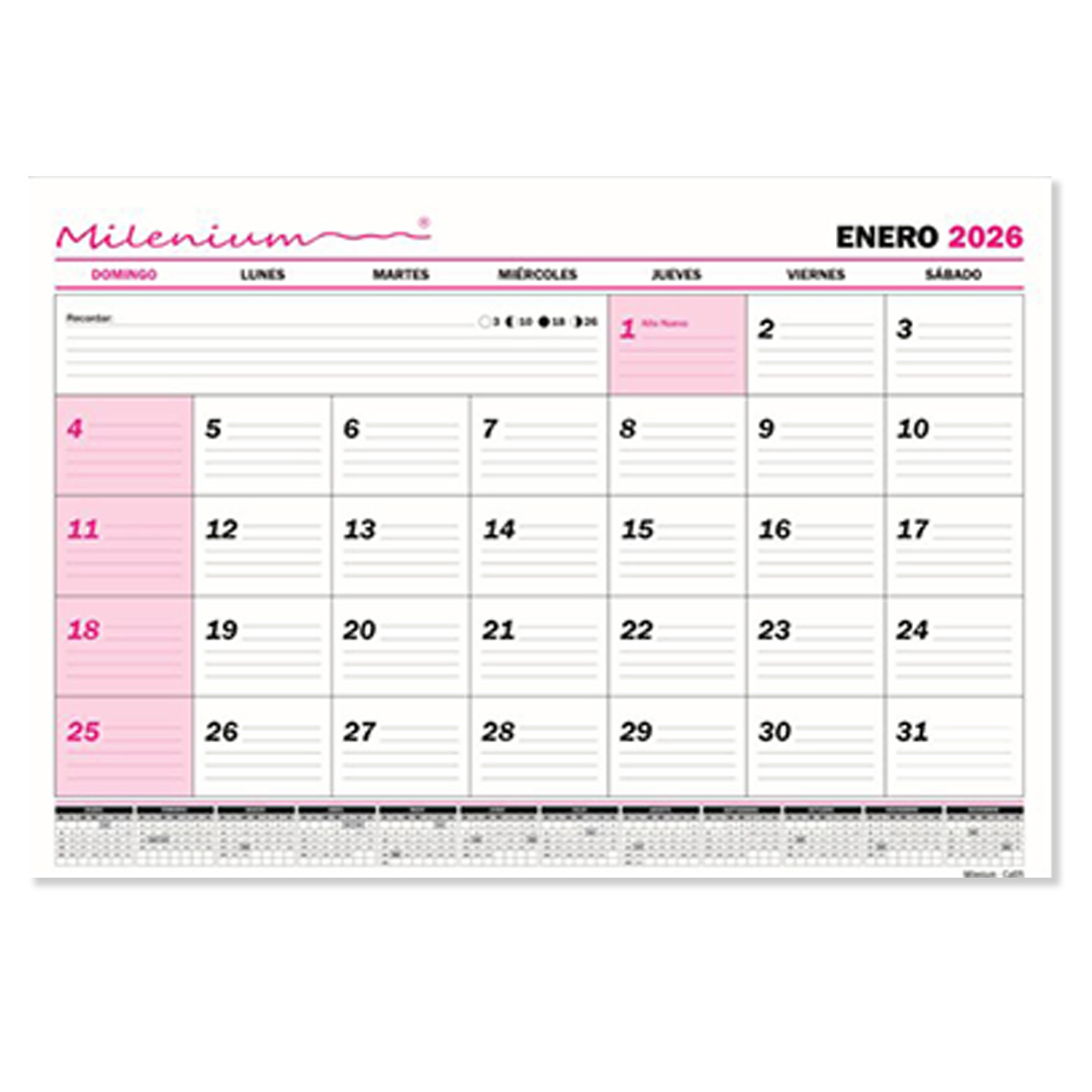  PLANIFICADOR MENSUAL CRISWAL CAL05  APAISADO 32X45