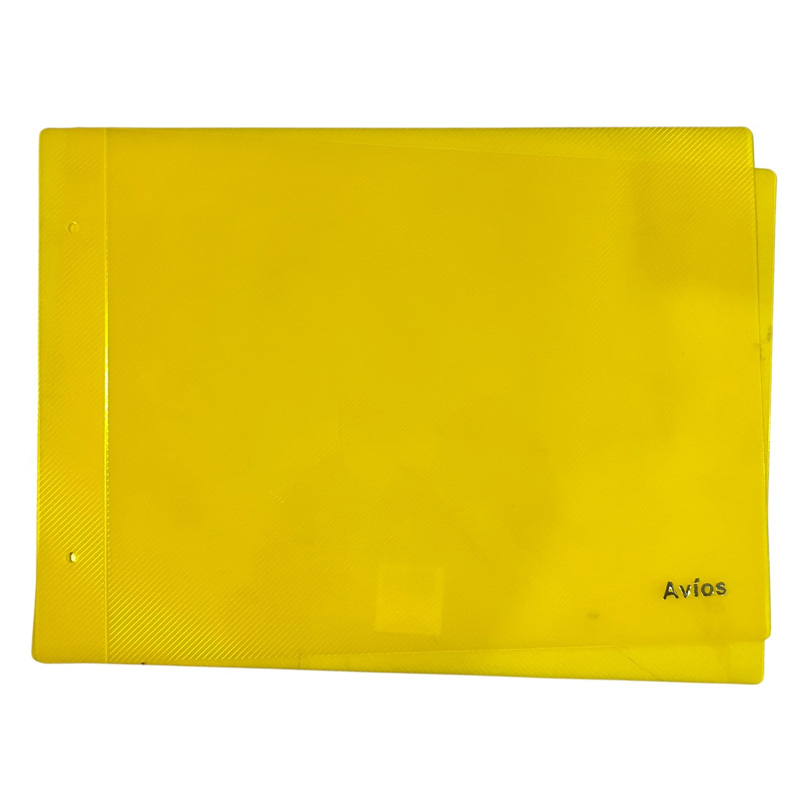  CARPETA ESCOLAR TAPA N5 AVIOS PP  AMARILLA