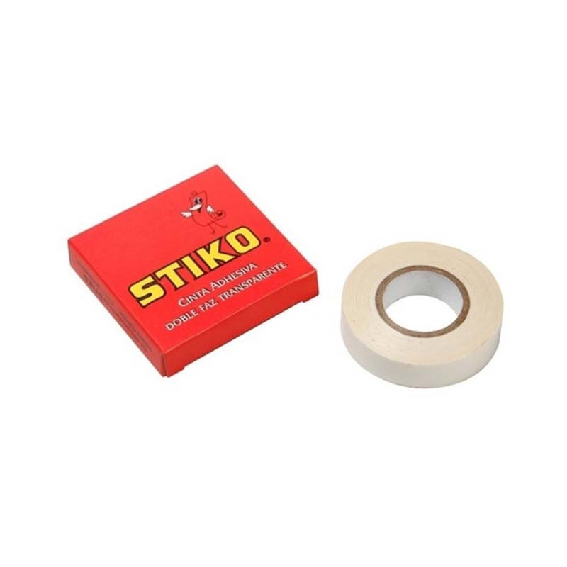  CINTA ADHESIVA STIKO DOBLEFAZ 12X10 X1
