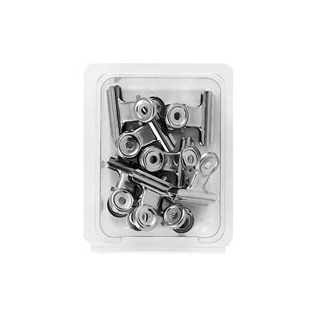  APRIETA PAPELES SDI CROMADO SPRING CLIP 76MM X6 UNIDADES