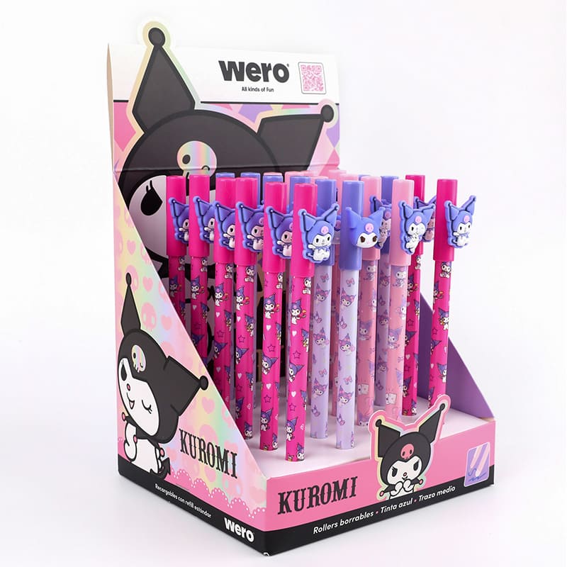  ROLLER BORRABLE WERO DISPLAY X24 KUROMI