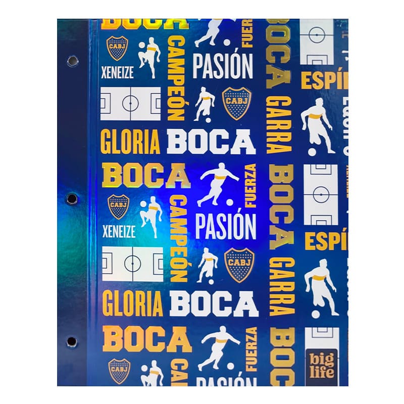  CARPETA ESCOLAR TAPA N3 PPR BOCA 1