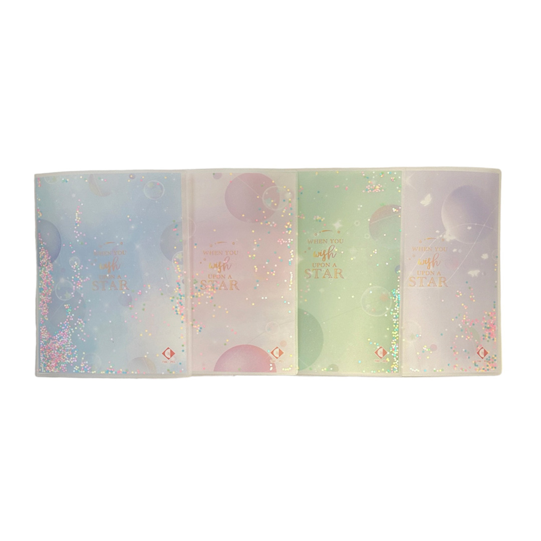  CARPETA A4 2X40 THE PEL PP GLITTER