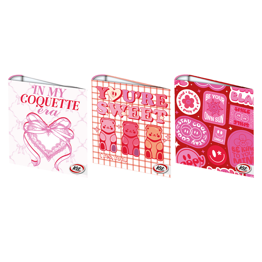  CARPETA ESCOLAR KIT 3X40 COQUETTE