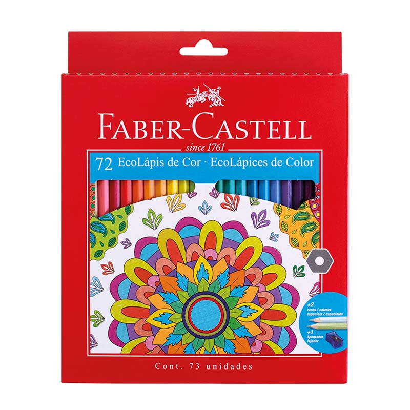  LAPIZ COLOR FABER ECOLAPIZ X72
