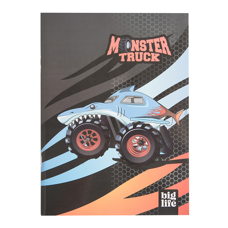  CUADERNO PPR 16X21 TAPA FLEXIBLEABROCHADO MONSTER TR 3