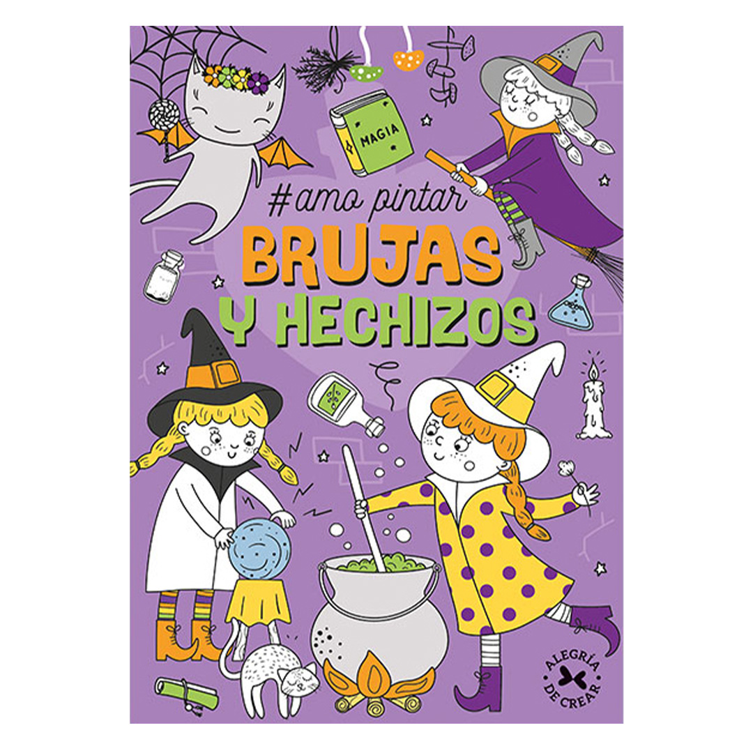  LIBRO LO QUE CREES CREAS INFANTIL BRUJAS  Y HECHIZOS