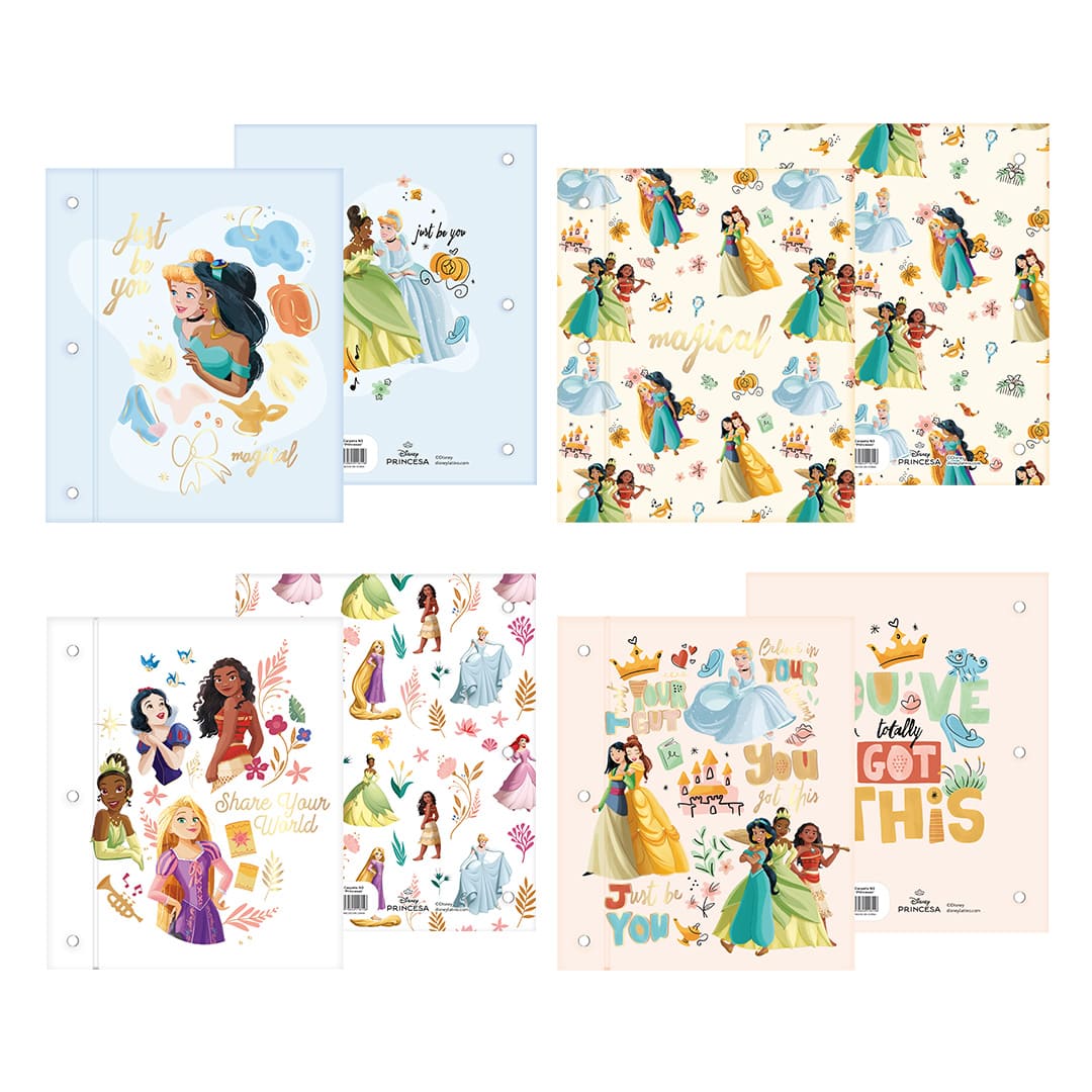  CARPETA TAPA N3 EZCO SURTIDO PRINCESAS