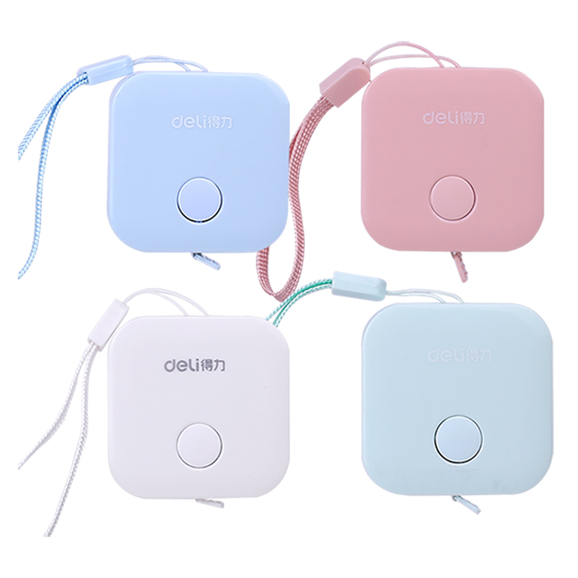  CINTA METRICA RETRACTIL DELI 1,5 MT  MACARRON BLX1