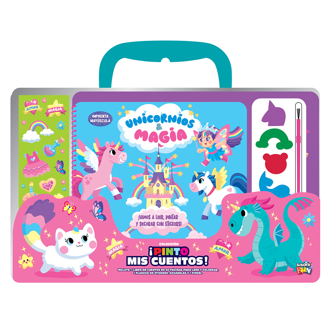  SET PLOW PINTO MIS CUENTOS UNICORNIOS Y MAGIA