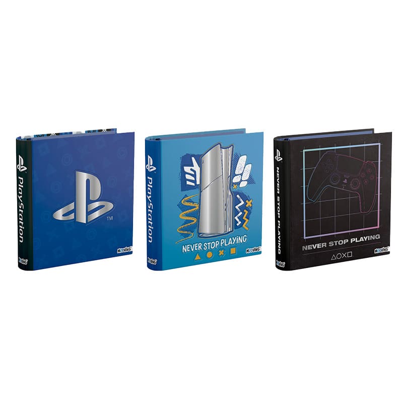  CARPETA ESCOLAR MOOVING 3X40 PLAYSTATION