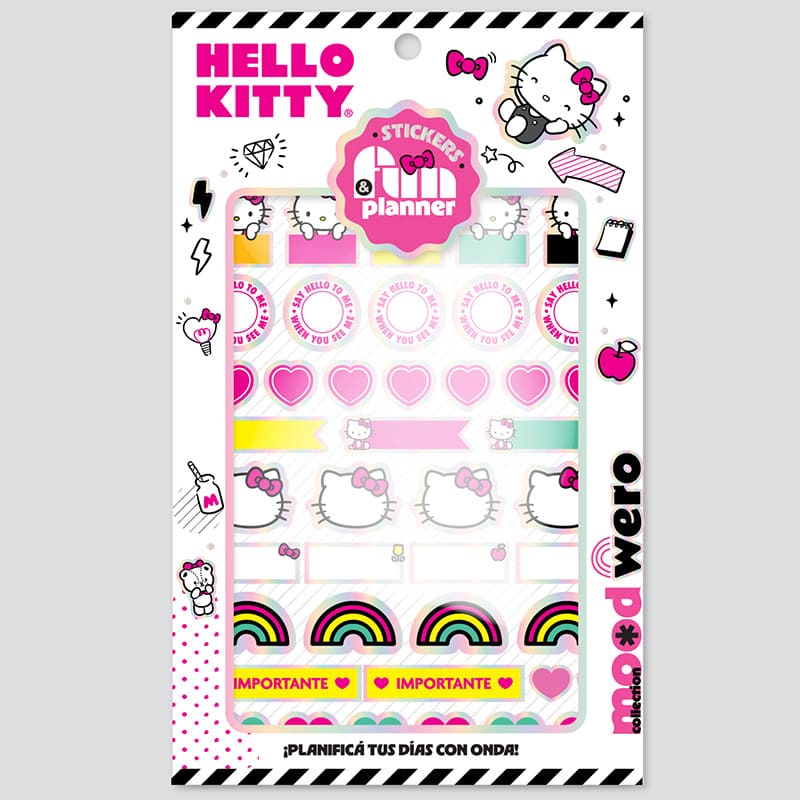  STICKERS PLANNER WERO KITTY