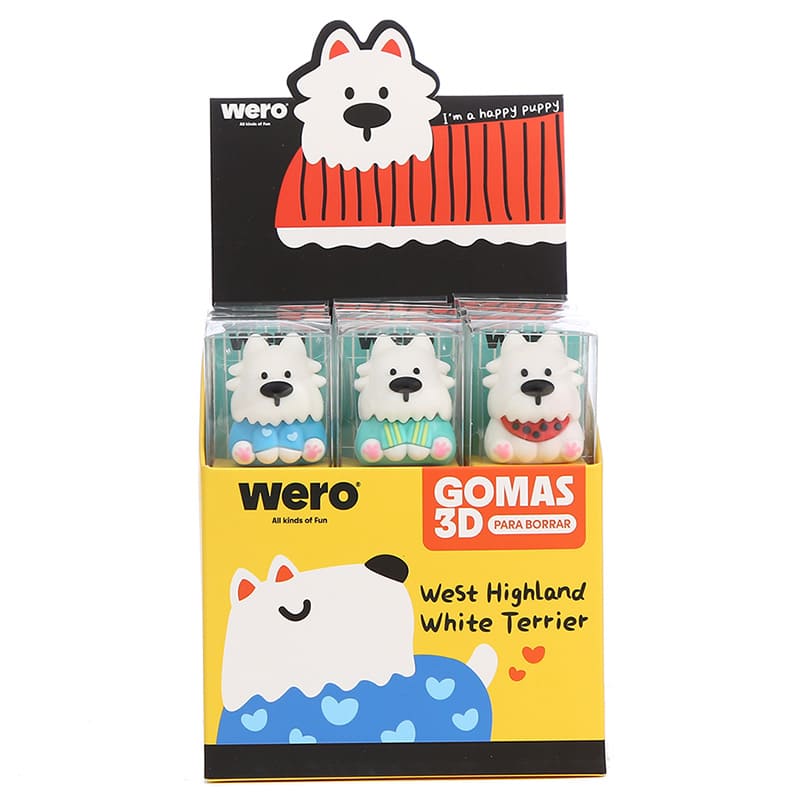 GOMA 3D WERO DISPLAY X24 TERRIERS
