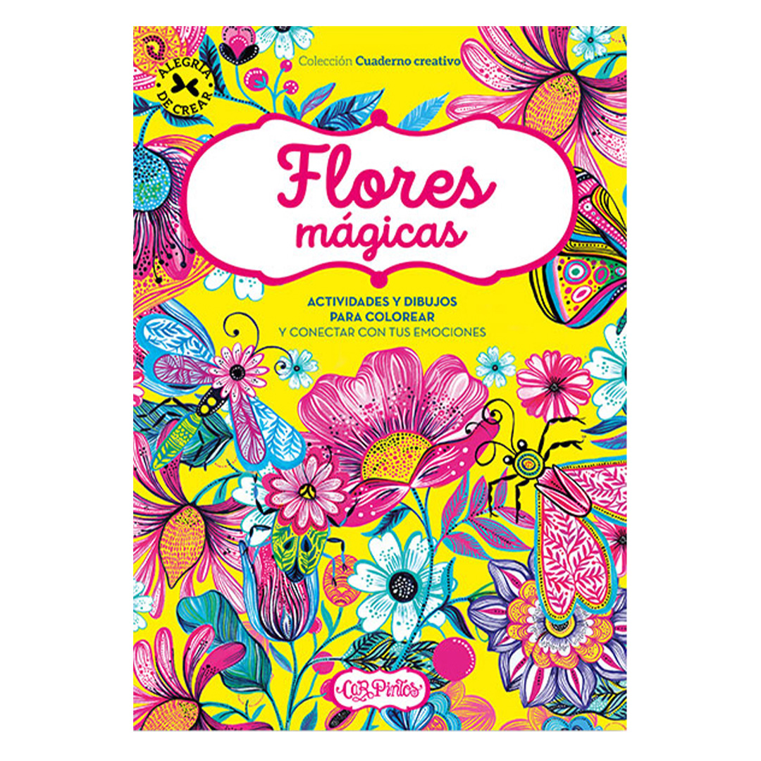  LIBRO LO QUE CREES CREAS FLORES MAGICAS BY CAR PINTOS