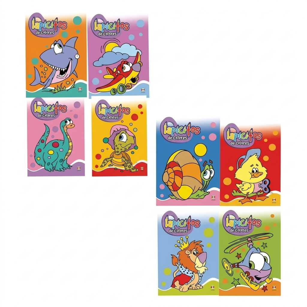  LIBRO BETINA LAPICITO DE COLORES PCK X80