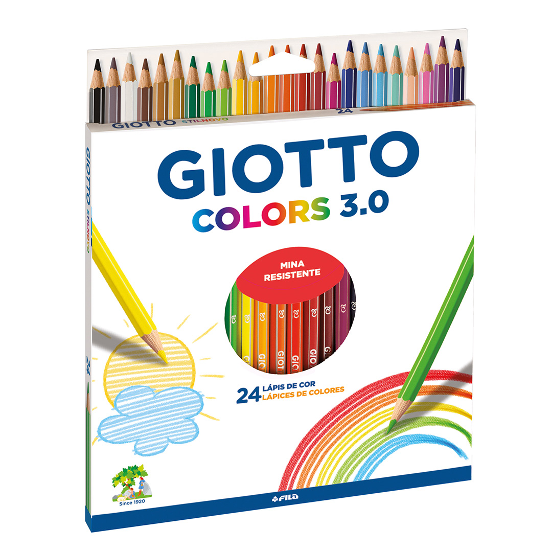  LAPIZ COLOR GIOTTO 3MM X24