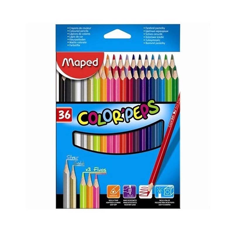  LAPIZ COLOR MAPED X36 LARGOS