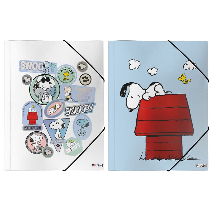  CARPETA 3 SOLAPAS OFICIO MOOVING SNOOPY