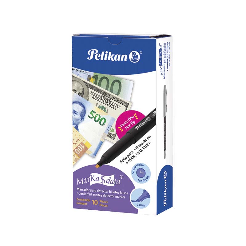  DETECTOR PELIKAN BILLETE BLISTER X1