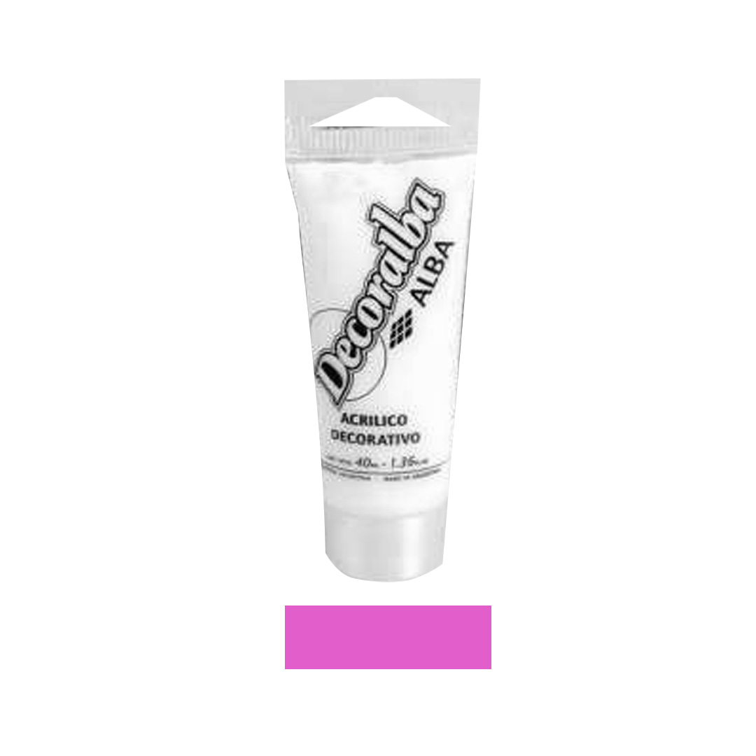  ACRILICO DECORATIVO ALBA 40ML ROSA  COUNTRY