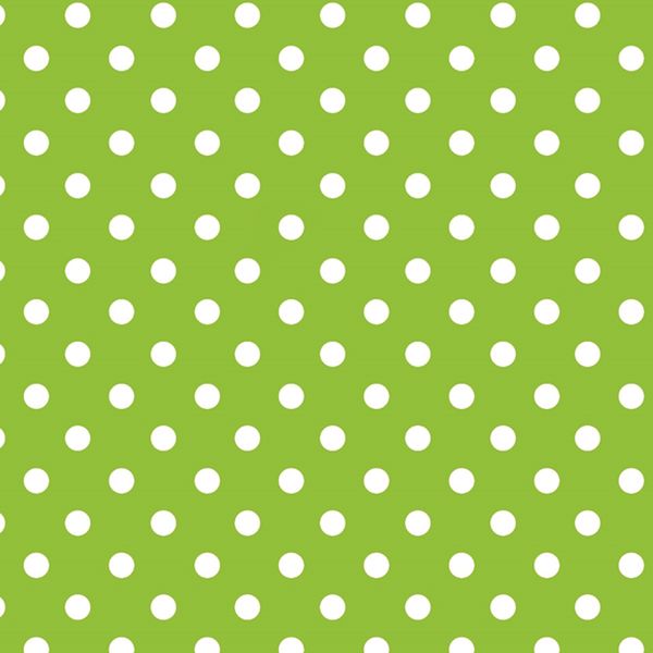  PAPEL FORRAR MURESCO LUNARES VERDE  MANZANA X20 HOJAS
