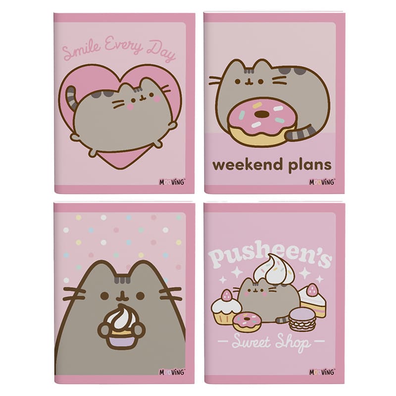  CUADERNO MOOVING 16X21 TAPA FLEXIBLE;
ABROCHADO 48H PUSHEEN