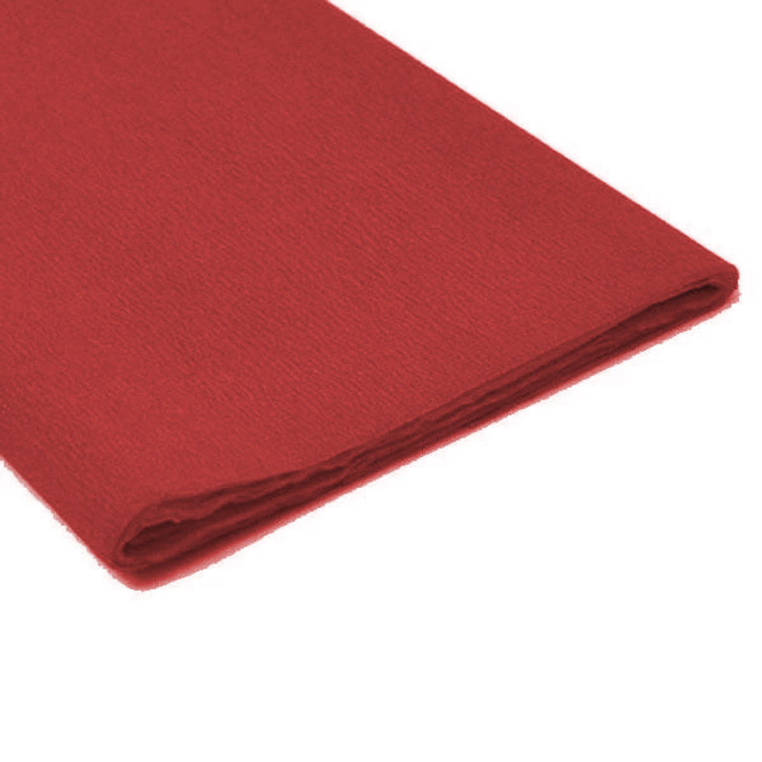  PAPEL CREPE LUMA 2 X 0.5 ROJO X10