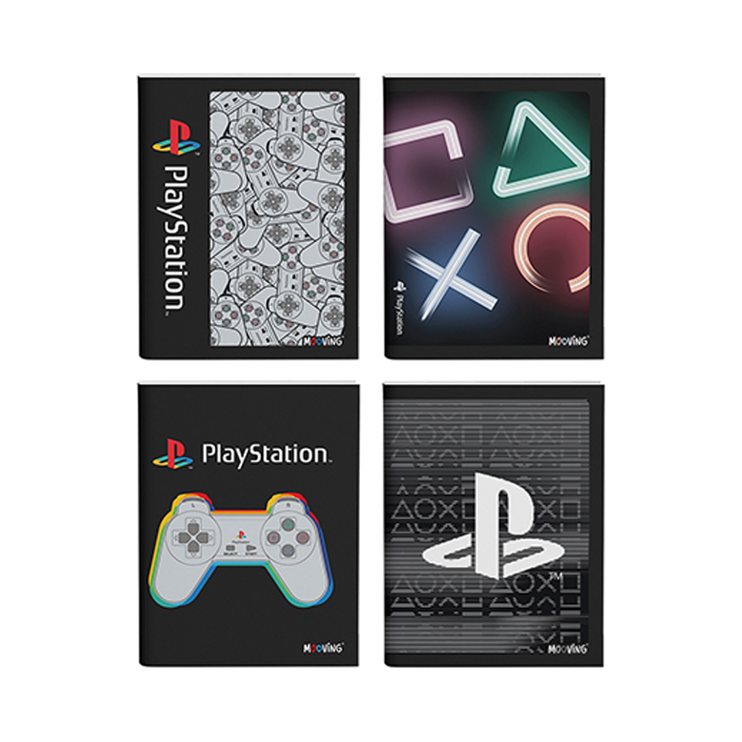  CUADERNO MOOVING 16X21 TAPA FLEXIBLE;
ABROCHADO 48H PLAYSTATION