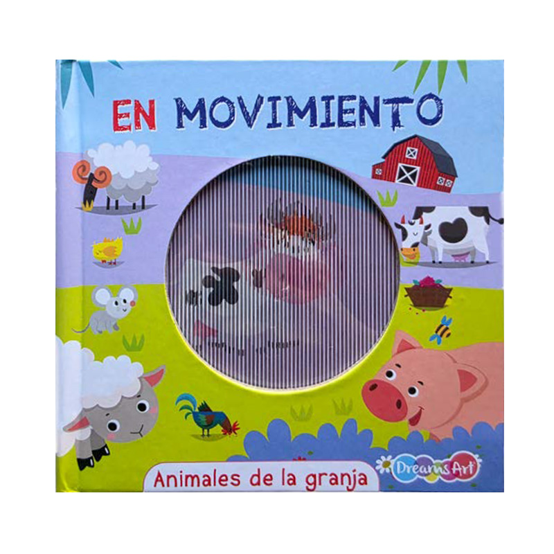  LIBRO PLOW EN MOVIMIENTO ANIMALES DE  LA GRANJA