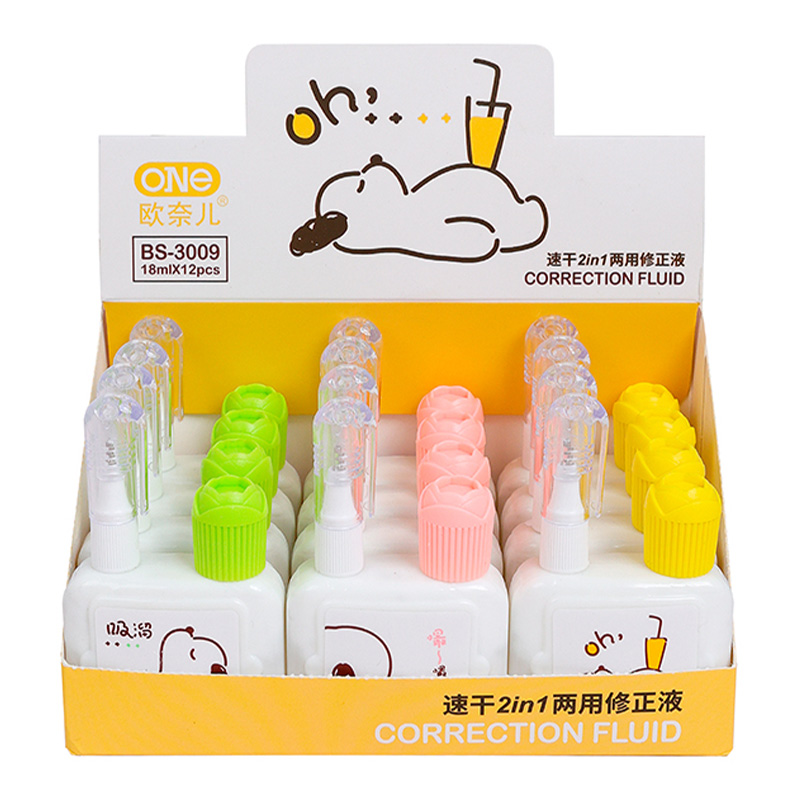  CORRECTOR MULTIPAPER DUO LAPIZ Y PINCEL 12ML DOG DISPLAY X12