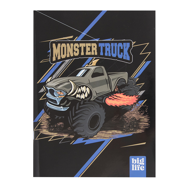  CUADERNO PPR 16X21 TAPA FLEXIBLEABROCHADO MONSTER TR 2
