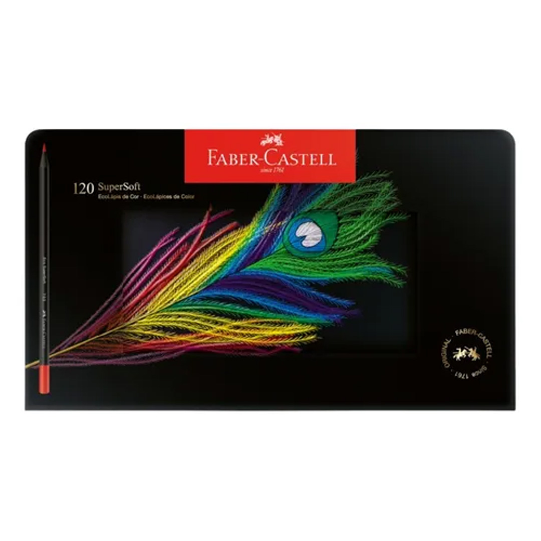  LAPIZ COLOR FABER SUPER SOFT X120 CAJA;
METAL