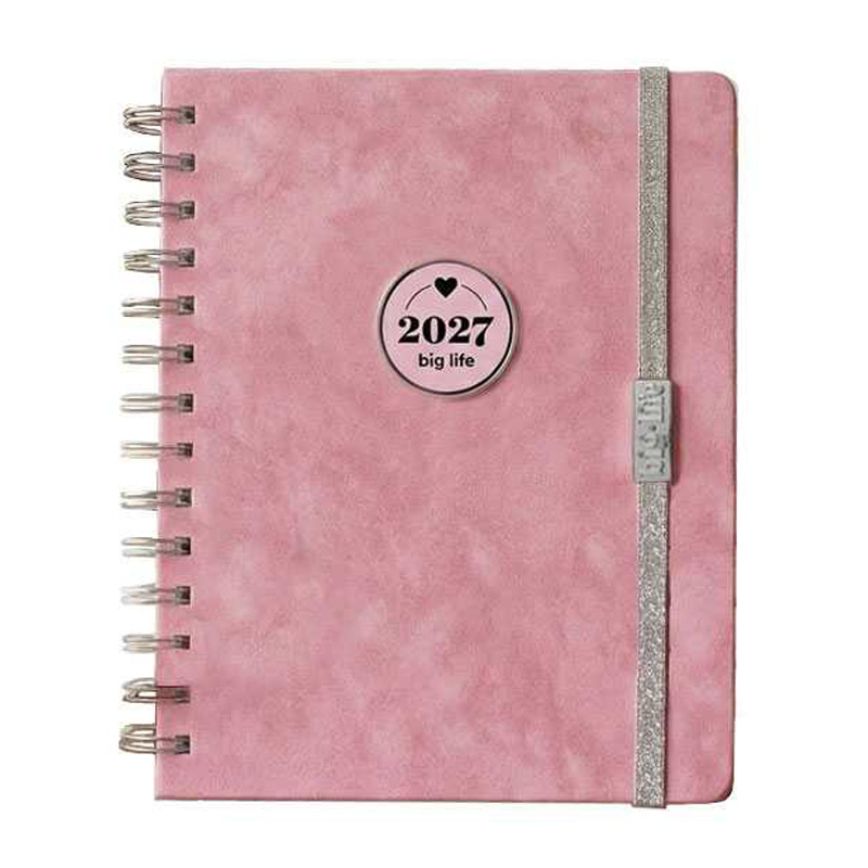 AGENDA BIG LIFE 10X15 DIA X PAGINA  PASTEL