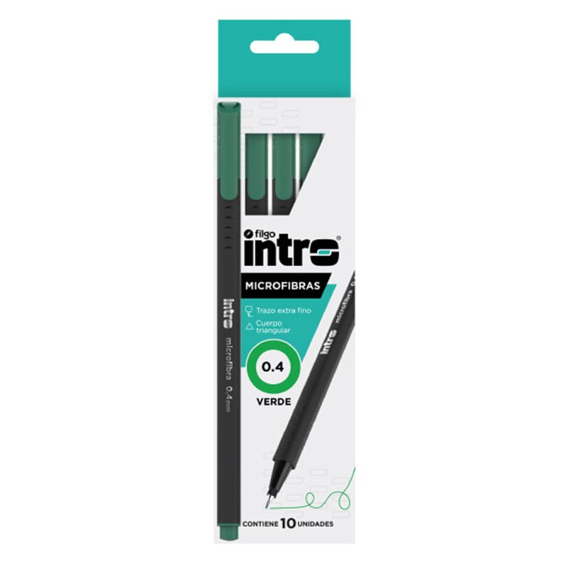  MICROFIBRA INTRO X10 VERDE