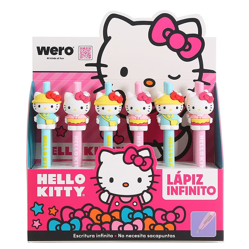  LAPIZ INFINITO WERO DISPLAY X18 HELLOKITTY