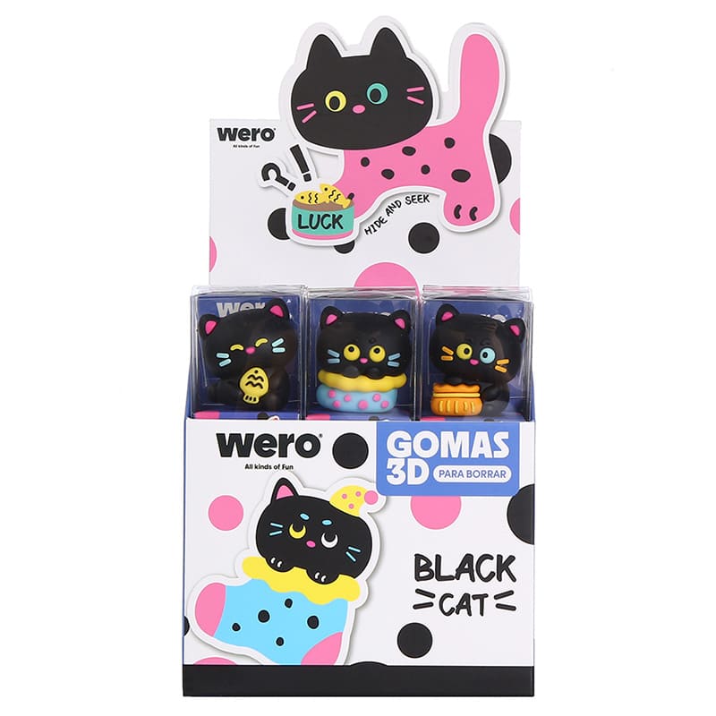  GOMA 3D WERO DISPLAY X24 BLACK CAT