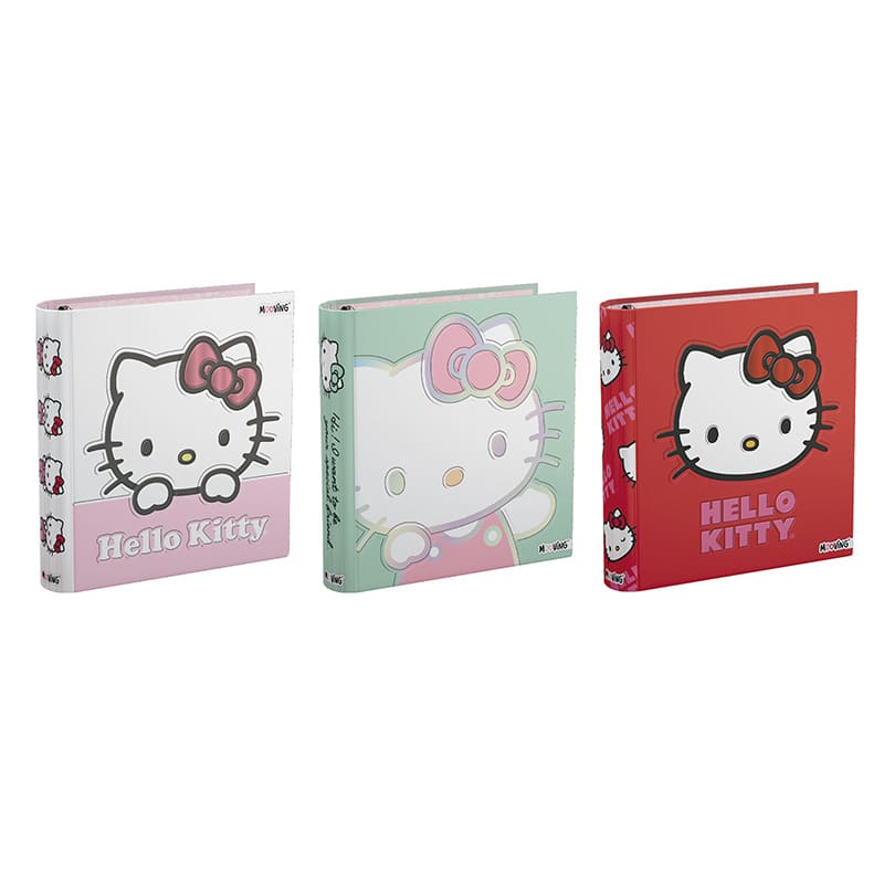  CARPETA ESCOLAR MOOVING 3X40 HELLO;
KITTY