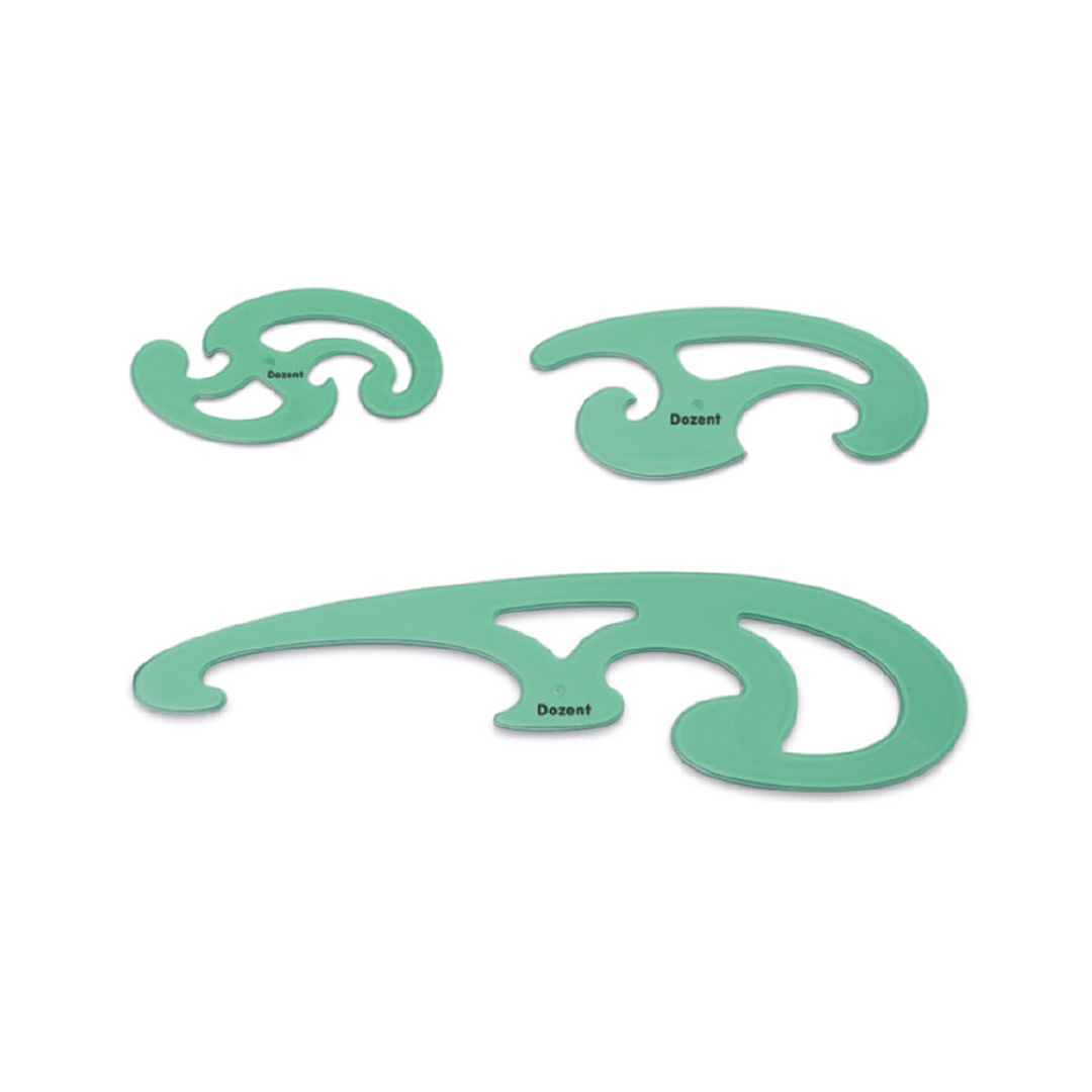  PISTOLETE DOZENT 3 PIEZAS DOBLE BISEL