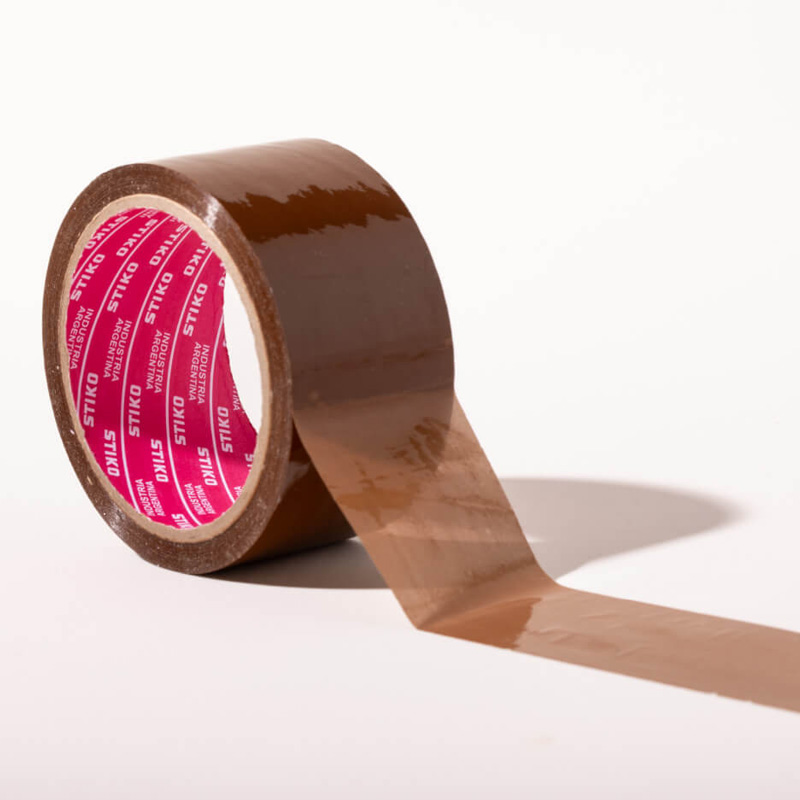 CINTA EMBALAR STIKO 48X50 METROS MARRON